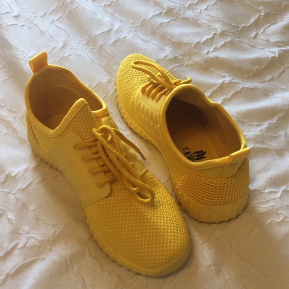 Shoes - Yellow sneakers